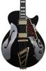 Excel Solid Black D'Angelico SS,