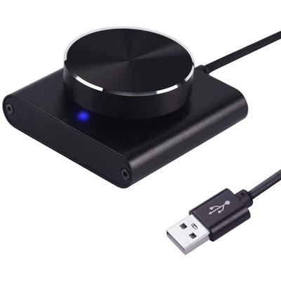 USB-регулятор громкости Аудиоконтроллер с кнопками Play/Pause/Назад/Вперед, регулятор громкости с USB-кабелем для Windows/ Os