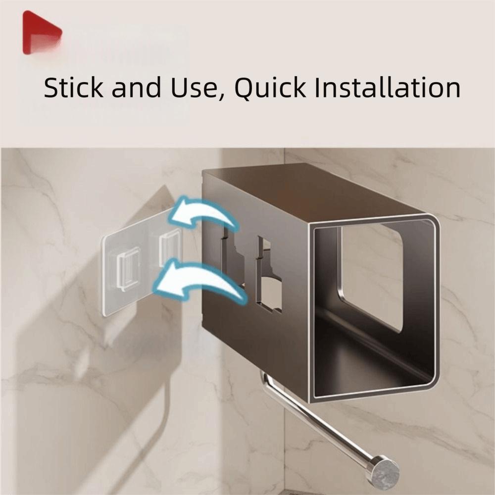 Strong Load Bearing Paper Towel Dispenser Easy Access Wet Wipes Storage Rack Household