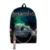 Мультяшные Молодежные Школьные Сумки Унисекс Lockwood & Co ТВ Шоу Дорожные Сумки 3D Печать Оксфорд Водонепроницаемые Рюкзаки на Плечо для Ноутбука