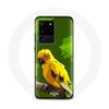 Case - Samsung - Galaxy S20 Ultra - Parakeets - Yellow - Flexible