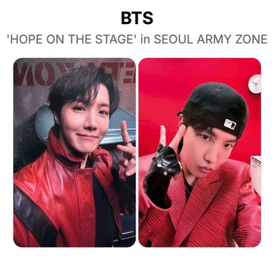 BTS Официальная фотокарточка J-hope Тур 'HOPE ON THE STAGE' в СЕУЛЕ ЗОНА ARMY