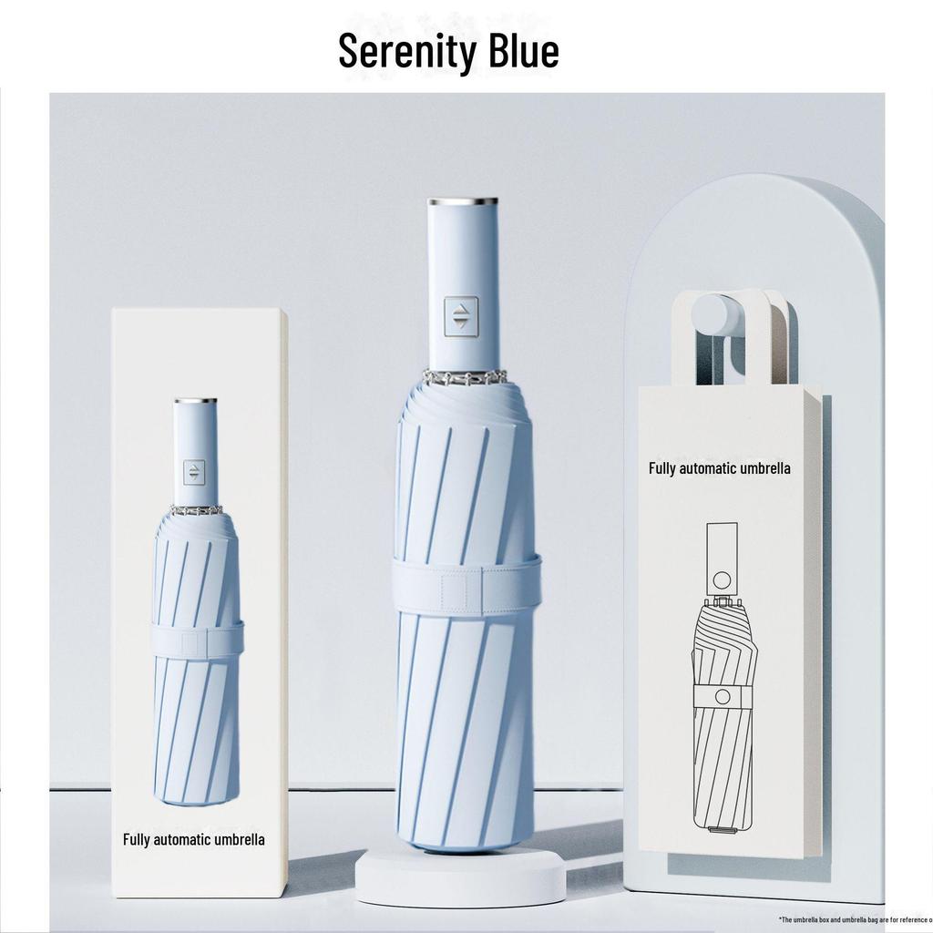 "Automatic Reverse Folding UV-Protection Umbrella for Men & Women"
