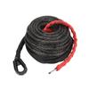 Synthetic Winch Rope with Protective Sleeve High Toughness 7.5T Strength 9.5mm X 25m for 4WD Off Road Vehicle ATV UTV