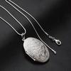 Fashion  Carving Locket Pendant Chain Choker Necklace MIT