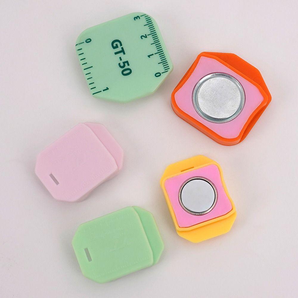 Anti-Curling Magnetic Seam Guide Locking Stitcher Positioning Tool Sewing Ruler Sewing Accessories