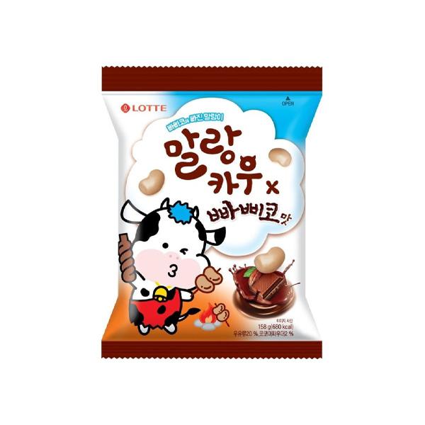 Lotte Мягкие и пушистые жевательные конфеты «Корова Маланг» 158 г (4 варианта)