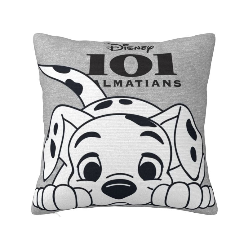 Custom Cartoon Dalmatians Disney Cushion Cover 101 Anime Kawaii Dog Velvet Nordic Throw Pillow Case Home Decor