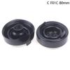 2Pc Universal Car Headlight Bulb Dust Cover Soft Rubber For Led Headlight