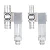 Silver CO2 External Atomizer 12/16mm Counter Atomizer with Bubble  Aquarium