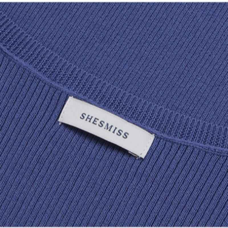  She S miss квадратный вырез ребристый трикотажный топ цена 118 000 вон 