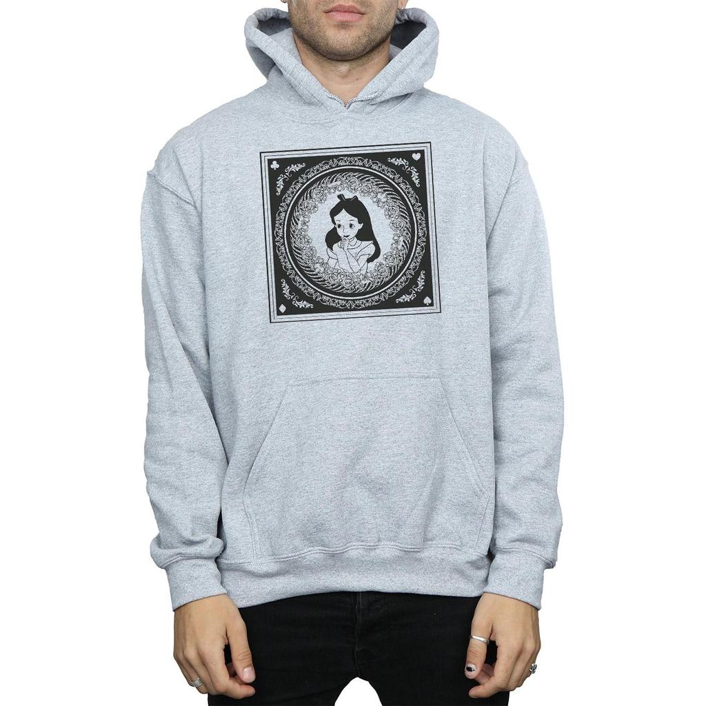 Disney Mens Alice In Wonderland Box Hoodie
