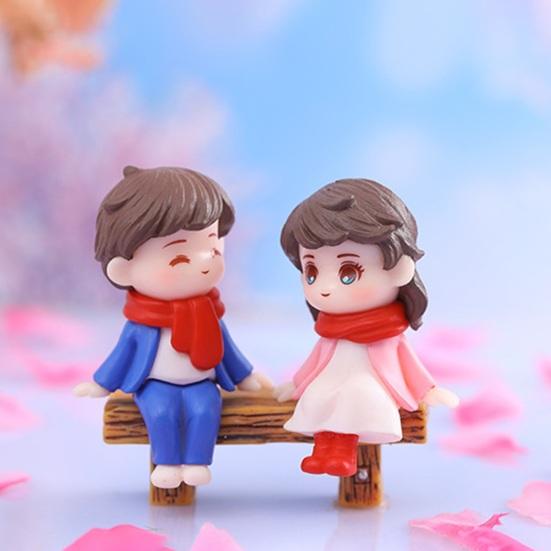 Практичный миниатюрный парный орнамент, анти-выцветание, изысканное мастерство, макет сцены