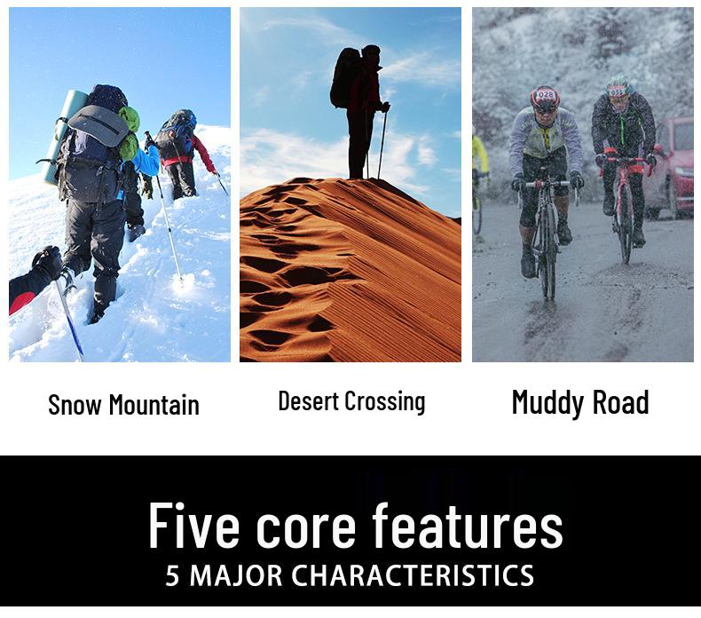 Waterproof Outdoor Gaiters for Men & Women - Snowproof, Sandproof Leg Covers for Hiking, Skiing, and Mountaineering