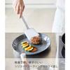 Yamazaki Tower Silicone Spatula, White, Approx. W9 x D4.5 x H31cm, Flexible for Easy Scooping, Heat-Resistant, Silicone, 5191