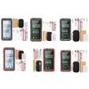 USB Rechargeable Multimeter Live-Wire NCV Meter Temperature Detector Backlit Data Hold with Flashlight Silicone Sleeve