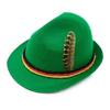 Retro Style Feather Hat Jazz Top Hat Cowboy Western Oktoberfest Hat Unisex