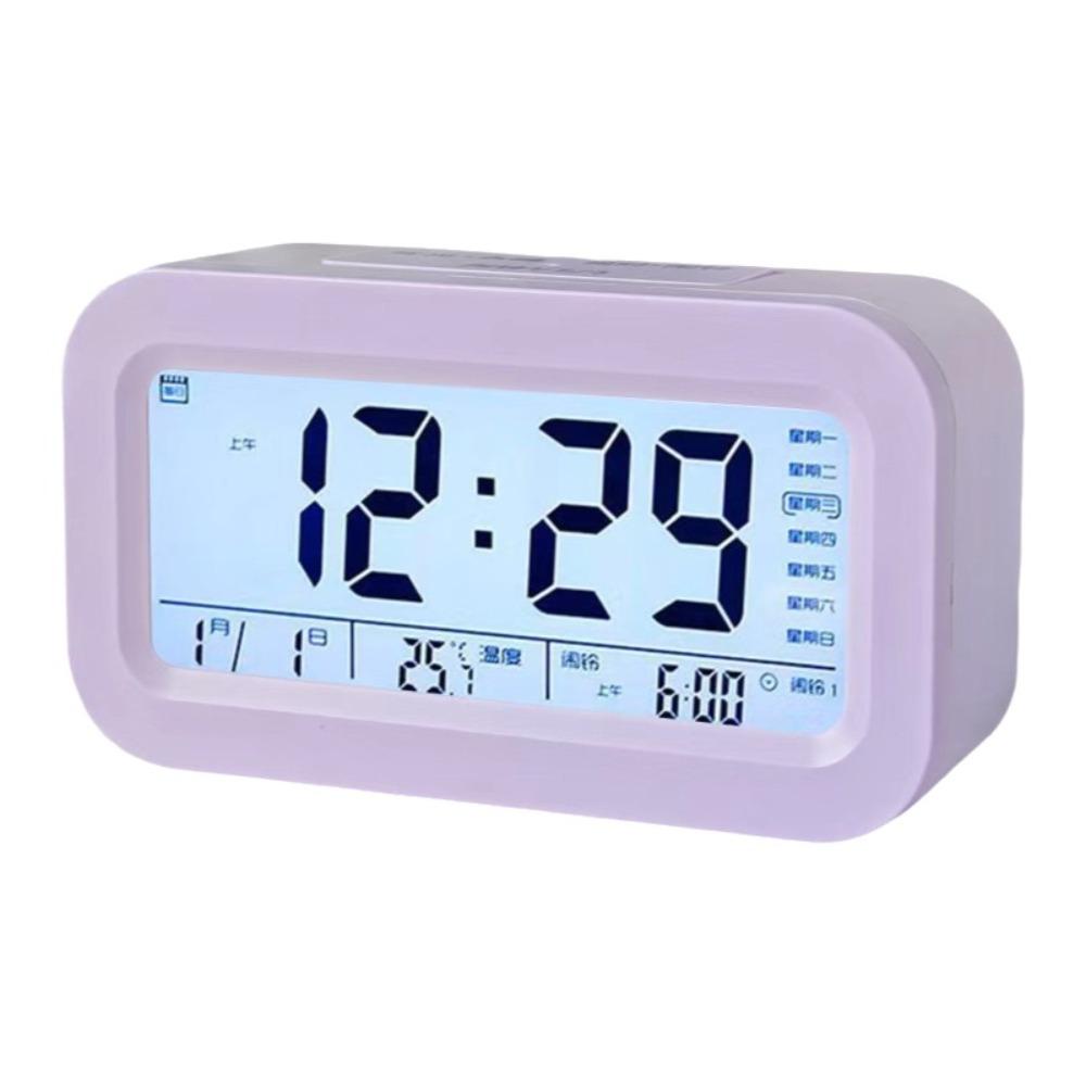 Snooze Feature LED Electronic Alarm Clock LED Display Desktop Table Clock Desktop