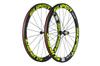 Колеса Superteam Carbon Wheels 50 мм Clincher 700c Велосипедные колеса 1 пара (Флуоресцентный желтый)