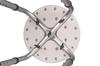 Round Height Adjustable Shower Stool