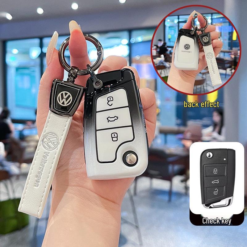 Чехлы для ключей Volkswagen для Sagitar, Bora, Tharu, Tayron, Lavida, CC, Passat, Polo и T-Roc