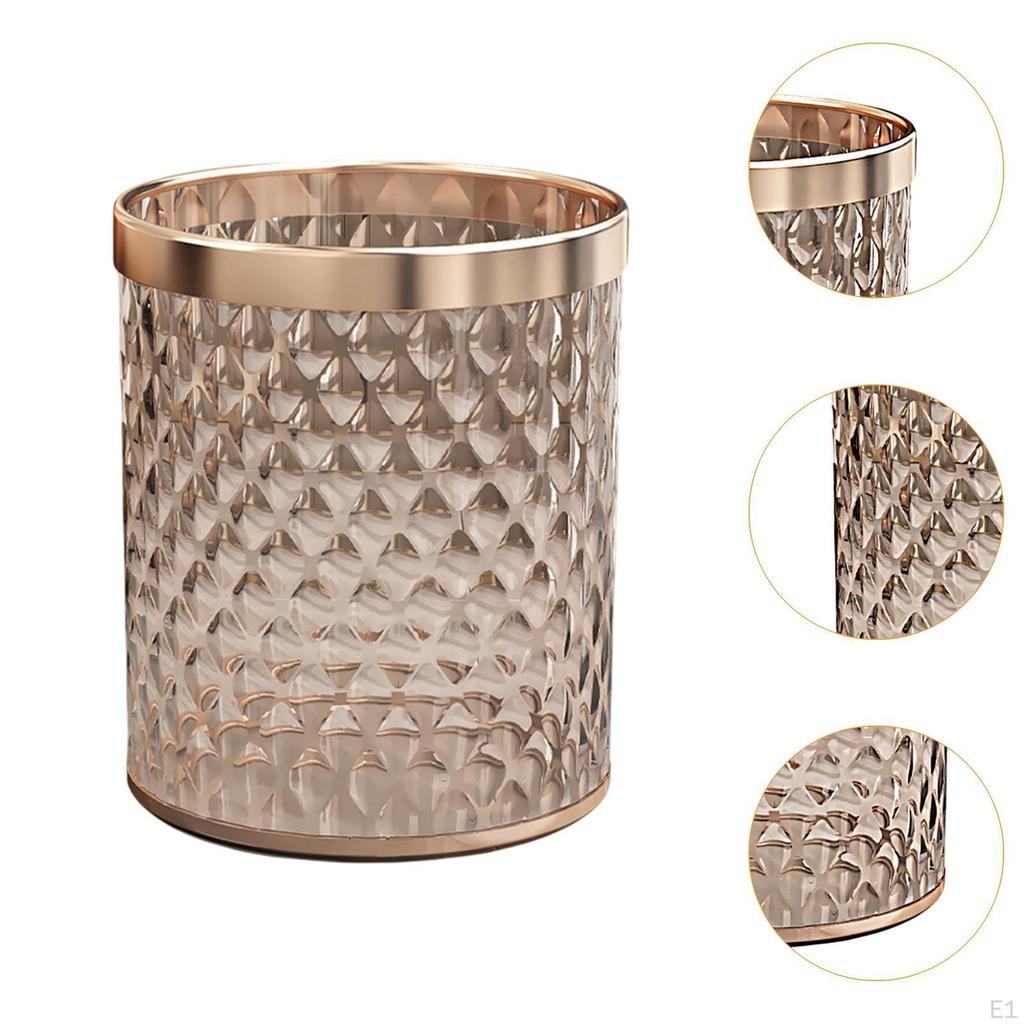 Стильный мусорный бак для ванной комнаты 16 л мусорная корзина для бумажных отходов бытовая