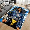 Colorful Retro Pop Art Style suitable as a non-slip mat for the living room or bedroom sofa