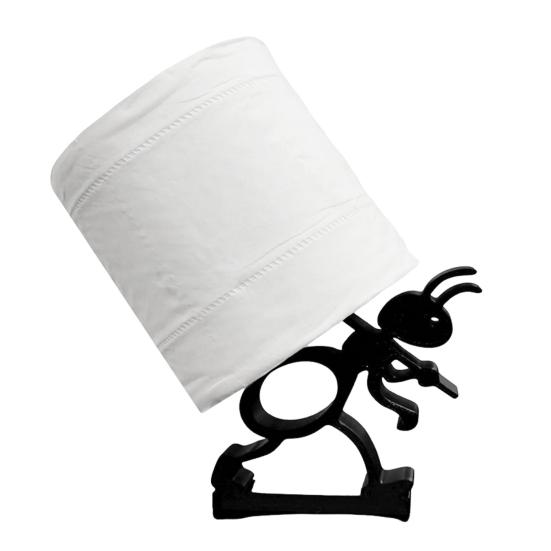 Держатель для рулона бумаги Муравей Милый держатель для туалетной бумаги в форме муравья Настольный держатель для туалетной бумаги Диспенсер для бумаги для дома Ванной Комнаты Кухни Декорация для Автодома