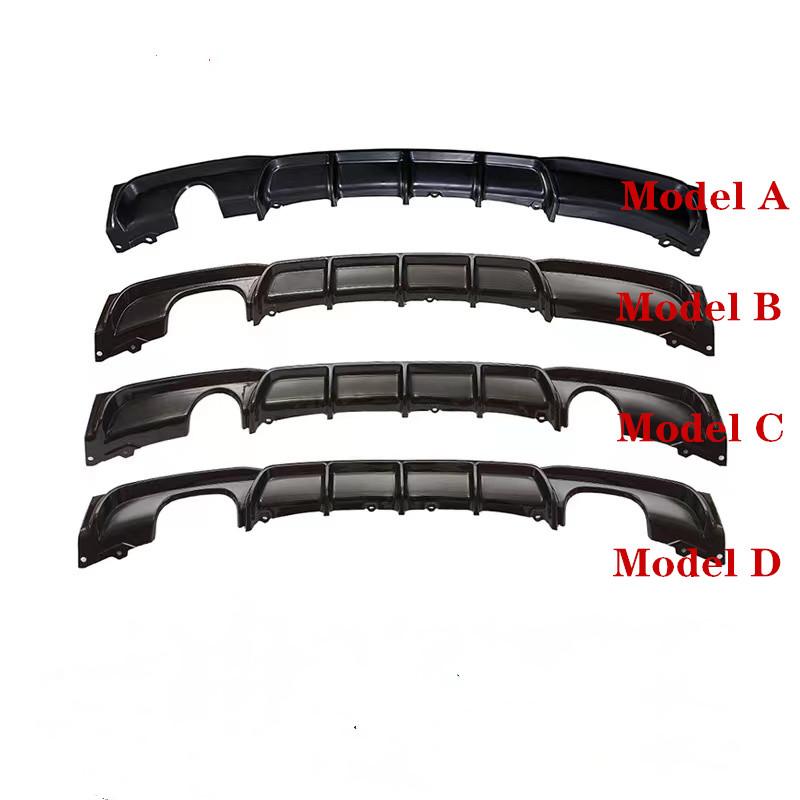 M Performance Style Rear Diffuser Front Lip Trunk Spoiler Gloss Black for BMW 3 Series F30 F31 F35 2012-2019 M3 Sport