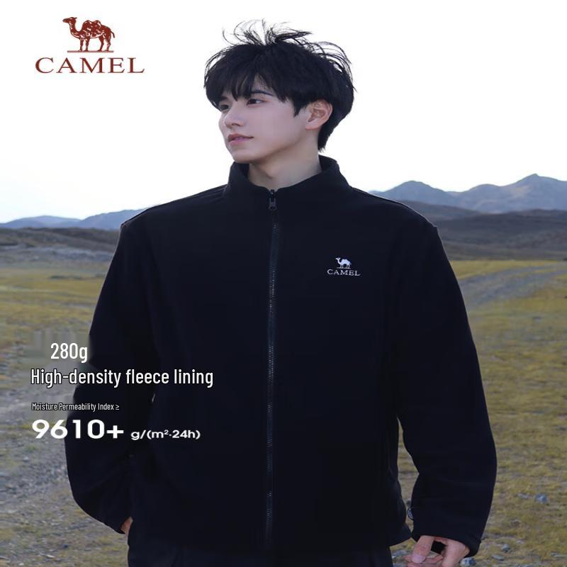 Camel Men's 3-in-1 Waterproof Hardshell Jacket with Fleece Liner