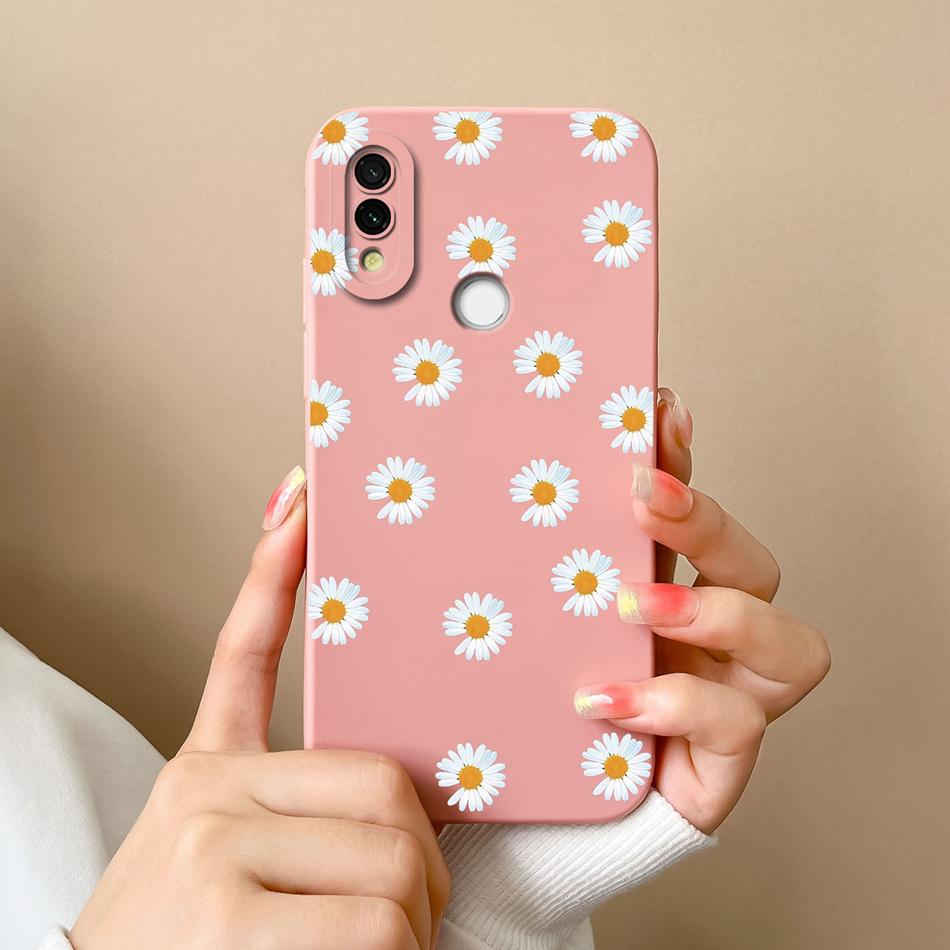 Чехол Для Xiaomi Redmi 7 Милый Конфетный Расписной Чехол Для Redmi7 Мягкий Жидкий Силикон Улучшенная Защита Камеры Противоударный Корпус Телефона