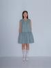 Bomnal Boutique Zip-Up Mini Dress _ Sky