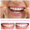 Dentures Full Set Natural Perfect Fit Teeth Whitening Snap On Silicone Denture Instant Smile Veneers Teeth Dentadura Beauty Tool