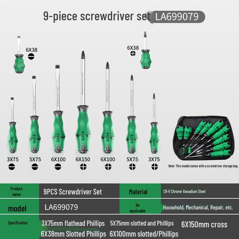 LAOA Magnetic Screwdriver Set