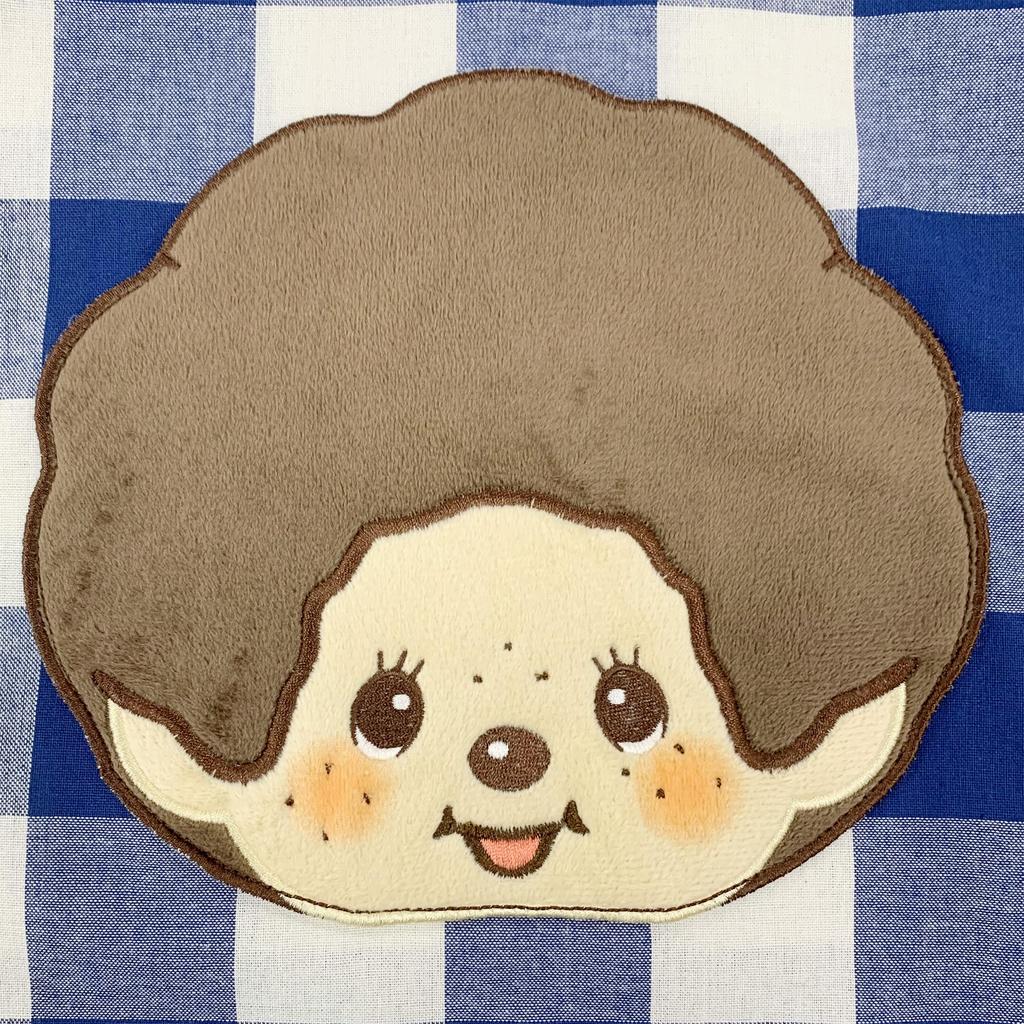 Atelier Momo & Momo Monchhichi Apron, Side Opening, Check Pattern, Blue, Women's, M-L, MA43865-51