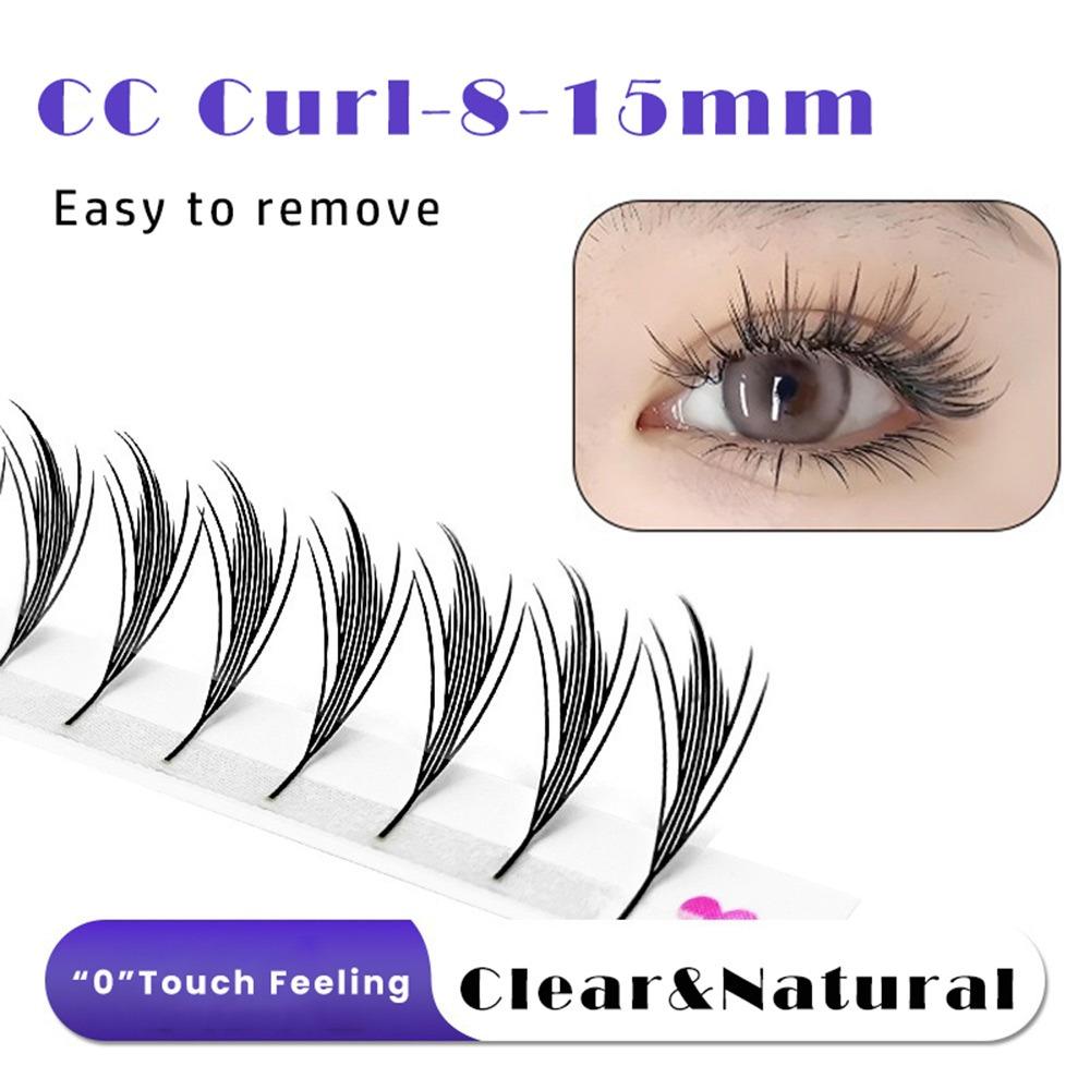 Набор пучковых ресниц 12 рядов Comic Wings Индивидуальные ресницы Ручной работы Накладные ресницы Инструменты для макияжа глаз