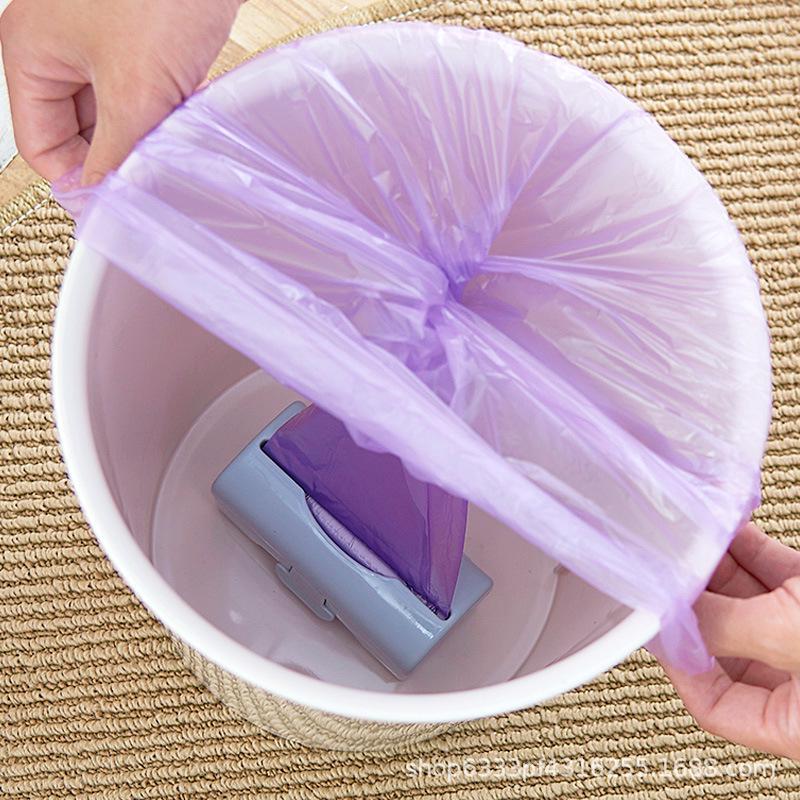 Q Colorful Wall-Mounted Trash Bag Organizer & Kitchen Dispenser