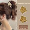 Зажим для высокого хвоста Frosted Flower Anti-Collapse