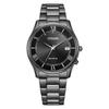 Citizen Коллекция NIGHT COLOR EDITION Черные Мужские Часы AS1064-53E, Питание от света Eco-Drive, Радиоуправляемые, Водонепроницаемые,