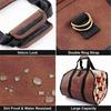 Outdoor Firewood Tote Bag Portable Durable Logging Bag Camping Multifunctional Firewood Firewood Storage Bag