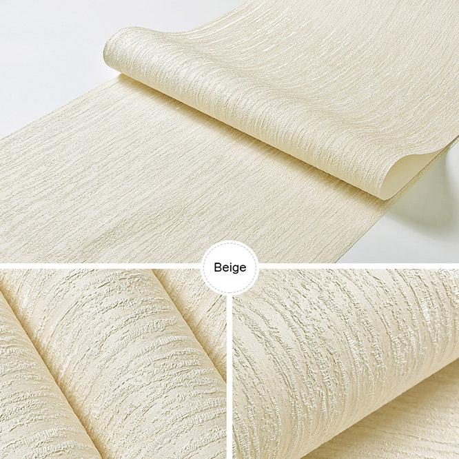 Однотонные 3D-обои с текстурой тиснения, современные флокированные нетканые обои в рулоне для гостиной, обои для стен спальни