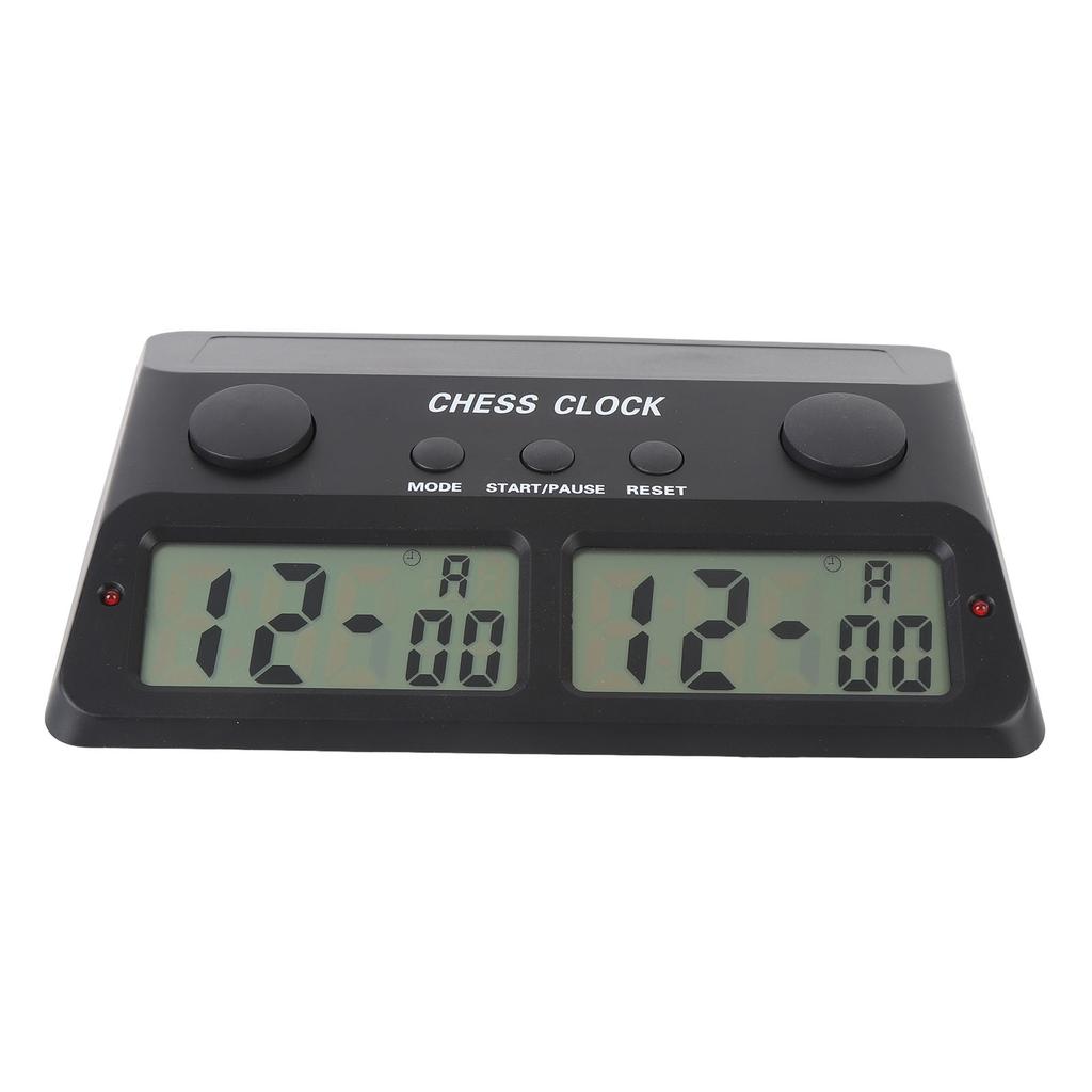 Шахматные часы 3 в 1 Цифровой шахматный таймер с обратным отсчетом, ограничением времени, функцией добавления секунд для китайских шахмат, международных