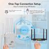 Двухсетевой интерфейс Wi-Fi 6 Повторитель Усилитель Сигнала Роутер 300 Мбит/с Усилитель Сигнала Усилитель Сотовой Связи