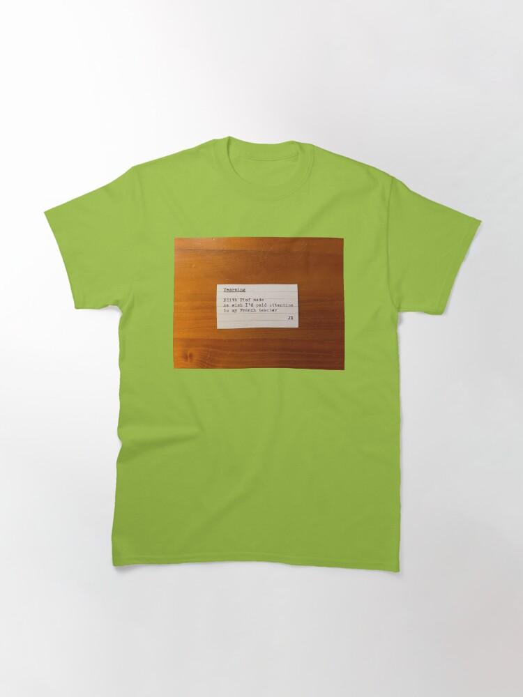 édith Piaf Yearning Classic T-Shirt