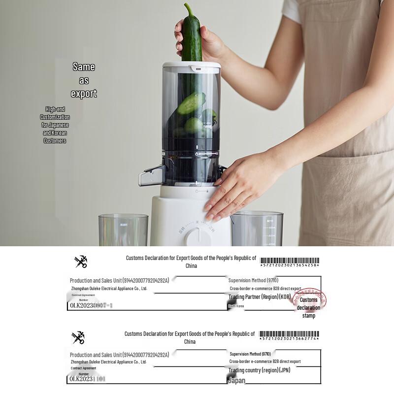 olayks Домашняя автоматическая соковыжималка холодного отжима OLK-LJ01