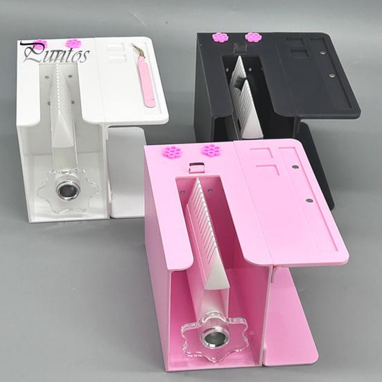 Acrylic Eyelash Root Splitter Manual Eyelash Fanning Machine Fan Maker Professional Women Eyelash Flowering Tools Lashes Extension Supplies