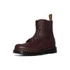 Dr. Martens 1460 Pascal Top Grain Leather Soft Pebble Flat Short Boots Unisex Boots Red-Brown 24993257