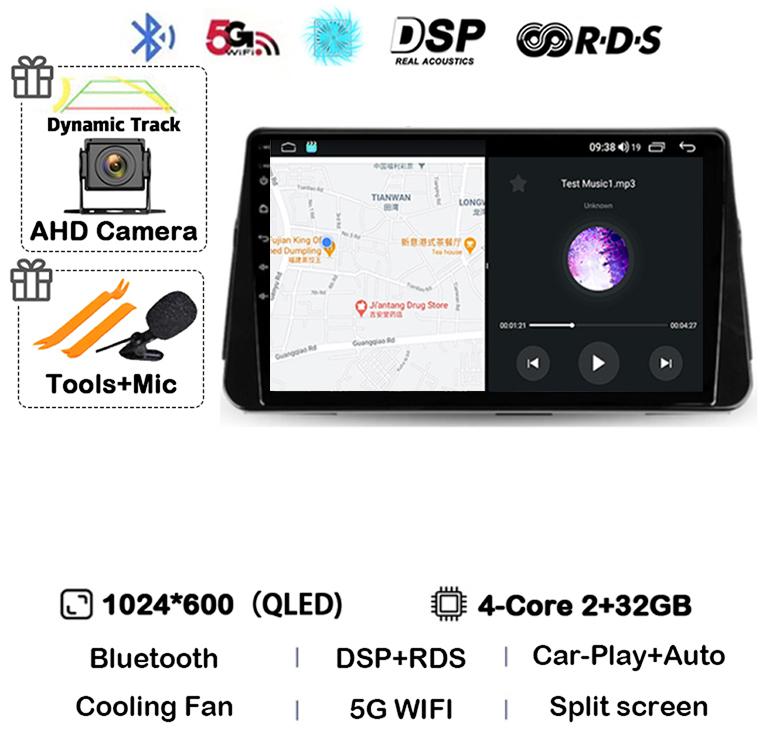 Android 14 Carplay Auto Car Radio For Nissan Kicks P15 2017-2021 Multimedia Video Player Navigation GPS Stereo Head Unit 2din 4G