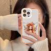 Счастливая осенняя девушка Тыква Осенний чехол для телефона Для IPhone 15 11 12 13 14 Mini Pro Max XR X XS TPU Прозрачный чехол