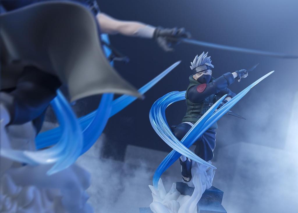 TAMASHII NATIONS Figuarts ZERO NARUTO Shippuden Kakashi Hatake Showdown с бывшим другом 200 мм ПВХ ABS окрашенная готовая фигурка [Супер битва] - -